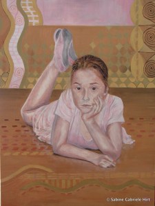 BELLA, 2009 Acrylic on Canvas, 40x30" 