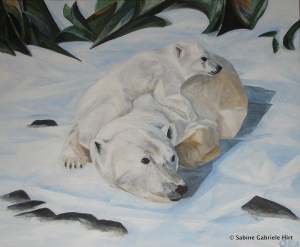 GREEN FUTURE?, 2008 Acrylic on Canvas, 30x36