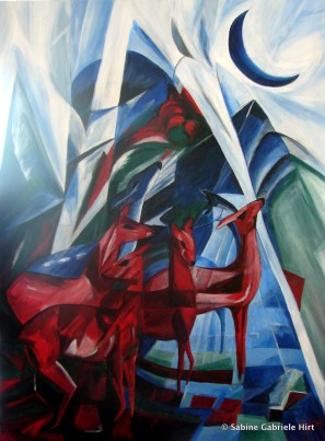 PRISTINE FOREST, 2009, Acrylic on canvas, 40x30