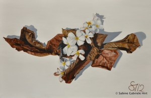 WILTED, 2012, Acrylic on Canvas, 24x36"
